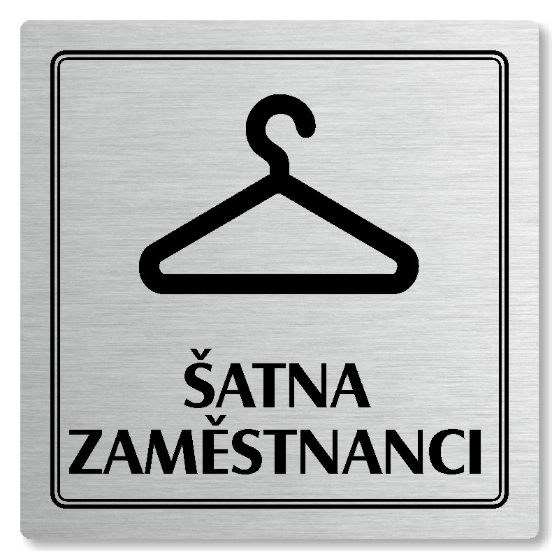 Piktogram Šatna zaměstnanci